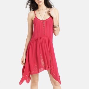 Intimately Free People Pink Tango Meadow Dress Med
